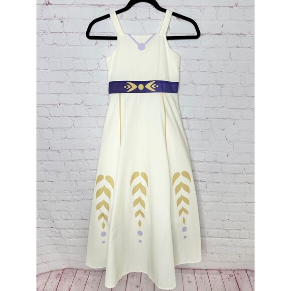 Only Little Once Frozen 2 Princess Anna Inspired Dress Girls Size 8 - Picture 2 of 7